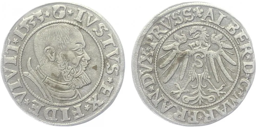 Prusko, Albrecht von Brandenburg, 1525 - 1568 — 1