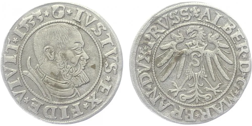 Prusko, Albrecht von Brandenburg, 1525 - 1568 — 1