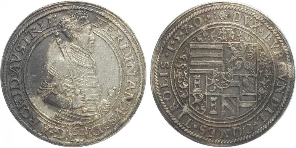 Arcivévoda Ferdinand Tyrolský, 1564 - 1595 — 1