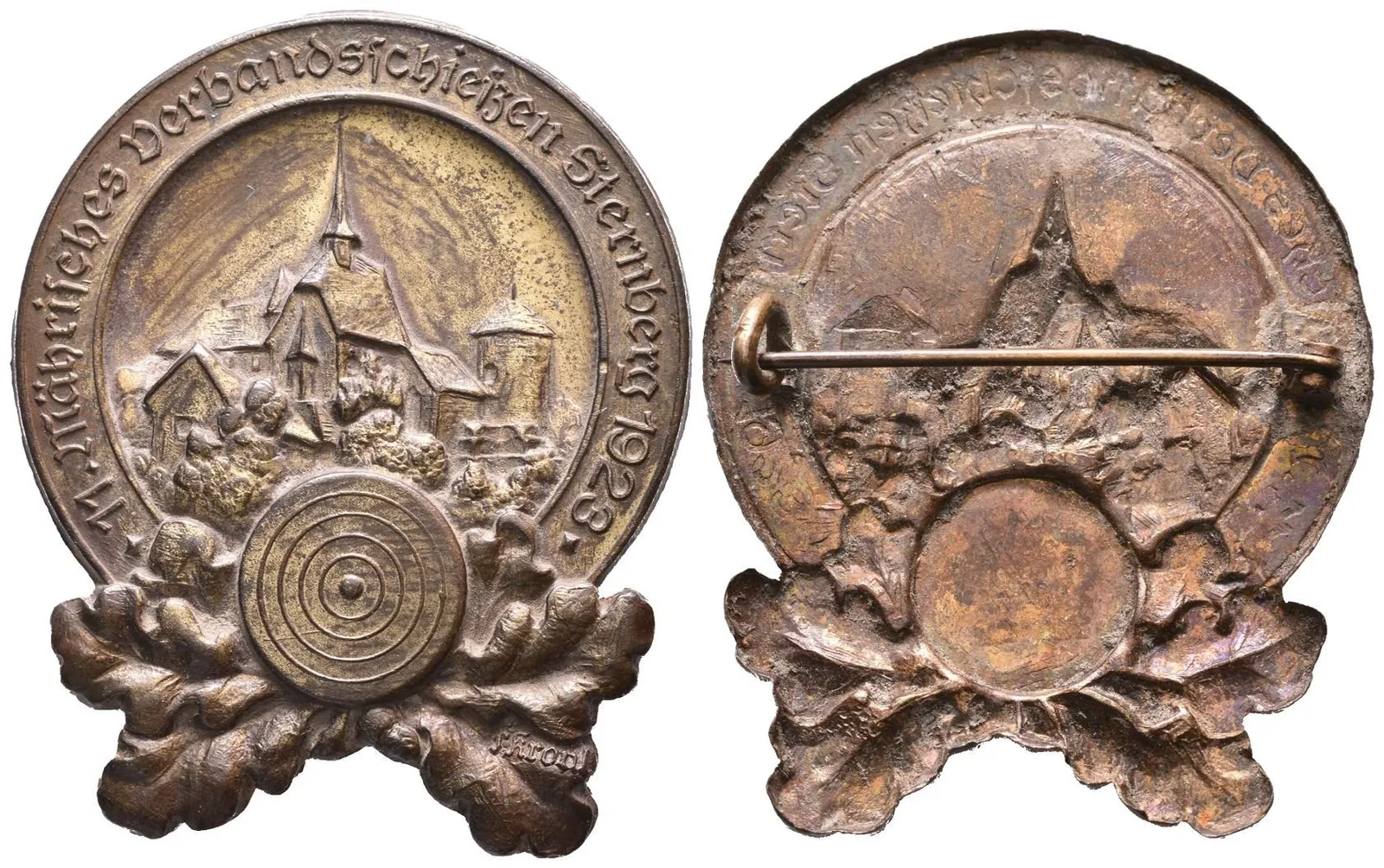 AE Odznak 1923 - 11. Moravské spolkové střelby ve Šternberku — 1