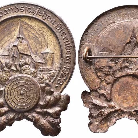 AE Odznak 1923 - 11. Moravské spolkové střelby ve Šternberku