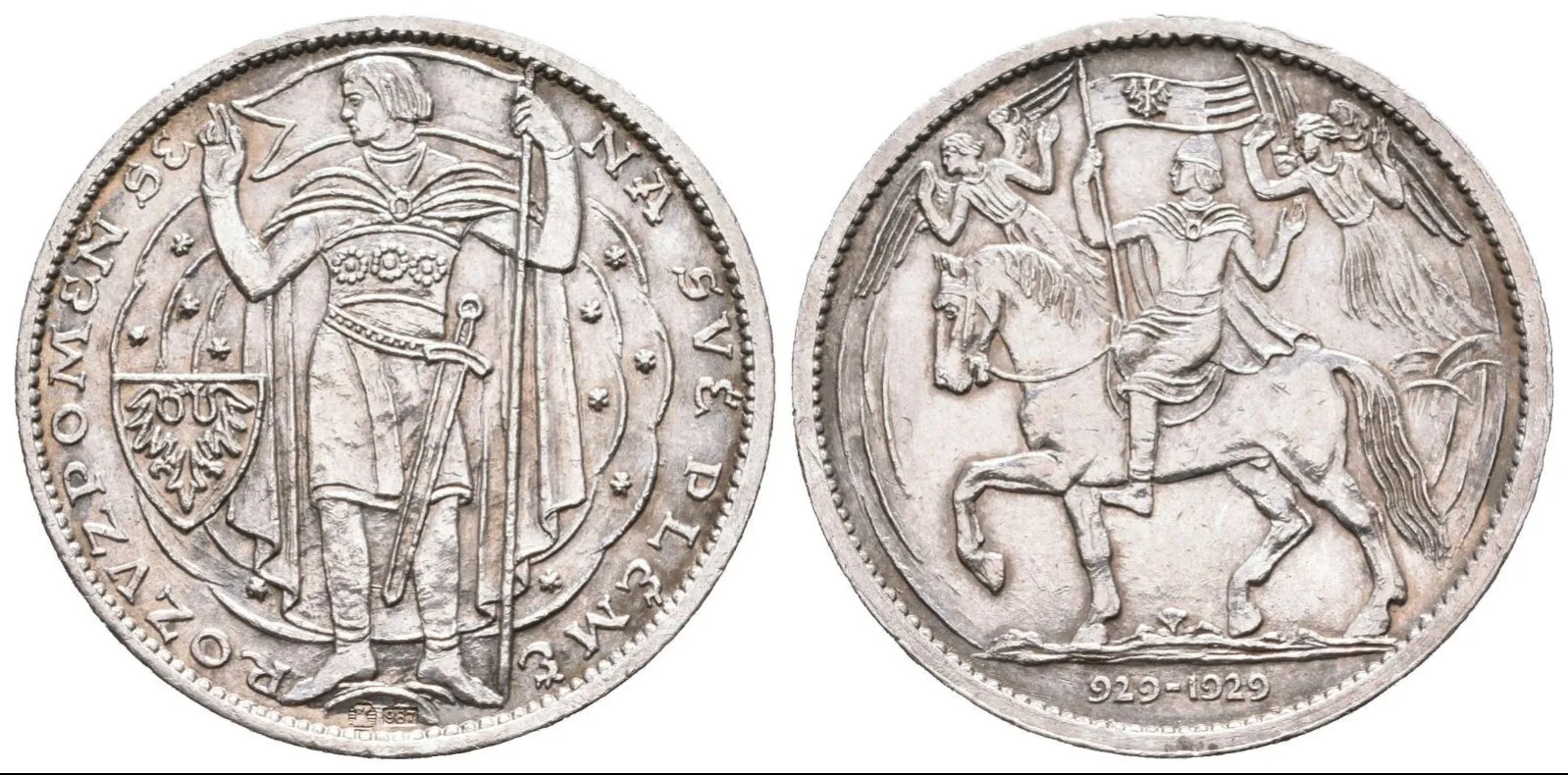 Španiel Otakar - Milenium sv. Václava 929 - 1929, 28 mm