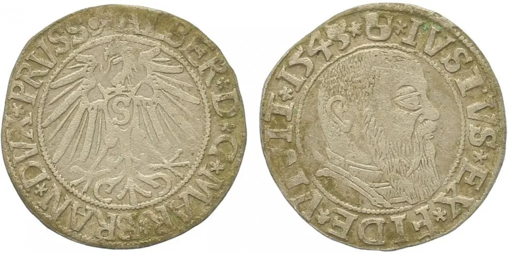 Prusko, Albrecht von Brandenburg, 1525 - 1568 — 1