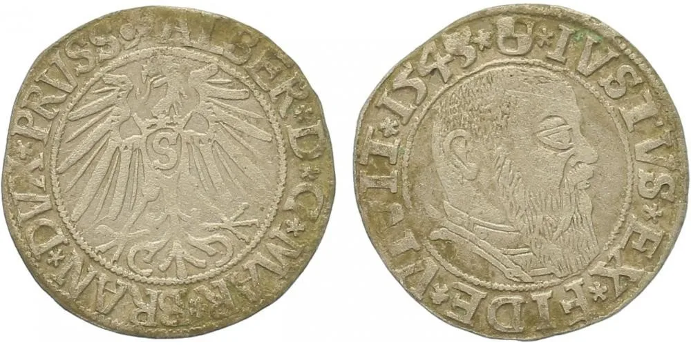 Prusko, Albrecht von Brandenburg, 1525 - 1568 — 1