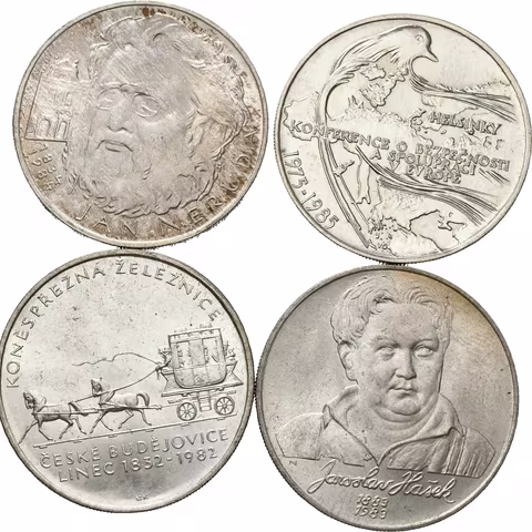 Soubor mincí 100 Kčs - 1980 - Československá spartakiáda, 1981 - Španiel,