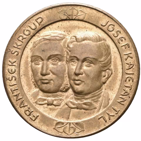 AE Medaile 1934 - K 100. výročí vzniku národní hymny. Ms 31 mm