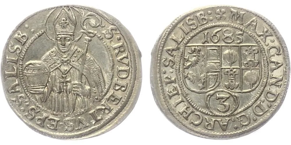 Salzburg - arcibiskupství, Max Gandolph, 1668 - 1687 — 1