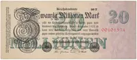 Německo, 20 Millionen Mark 1923, Ro.96d