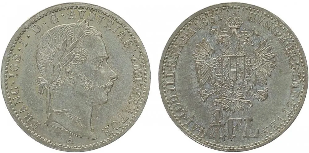 Rakouská a spolková měna, 1857 - 1892 — 1