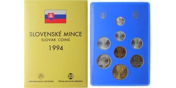 Ročníková sada mincí 1994 - SR