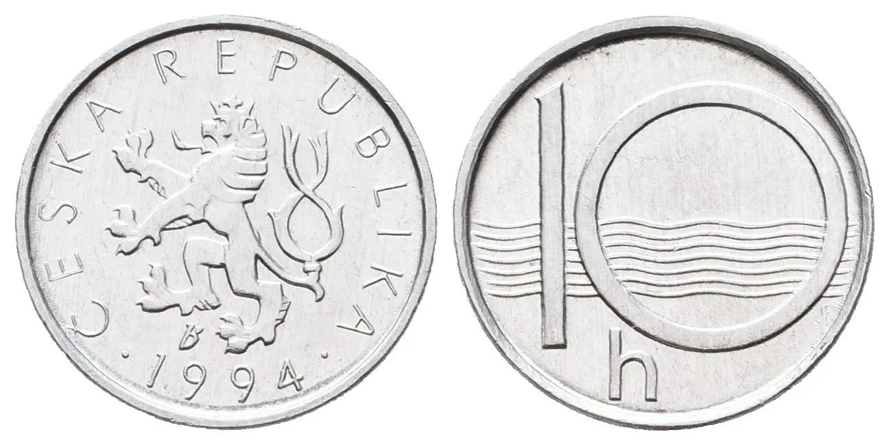 10 Haléř 1994, varianta