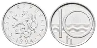 10 Haléř 1994, varianta
