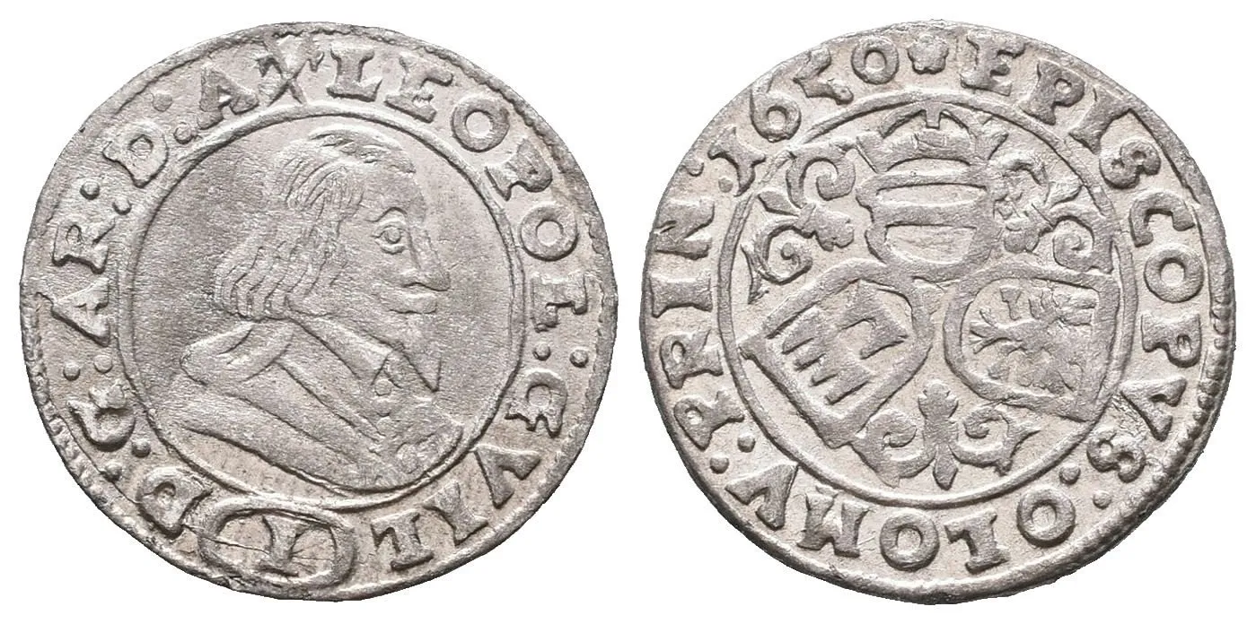 Olomouc - biskupství, Leopold Vilém, 1637 - 1662 — 1