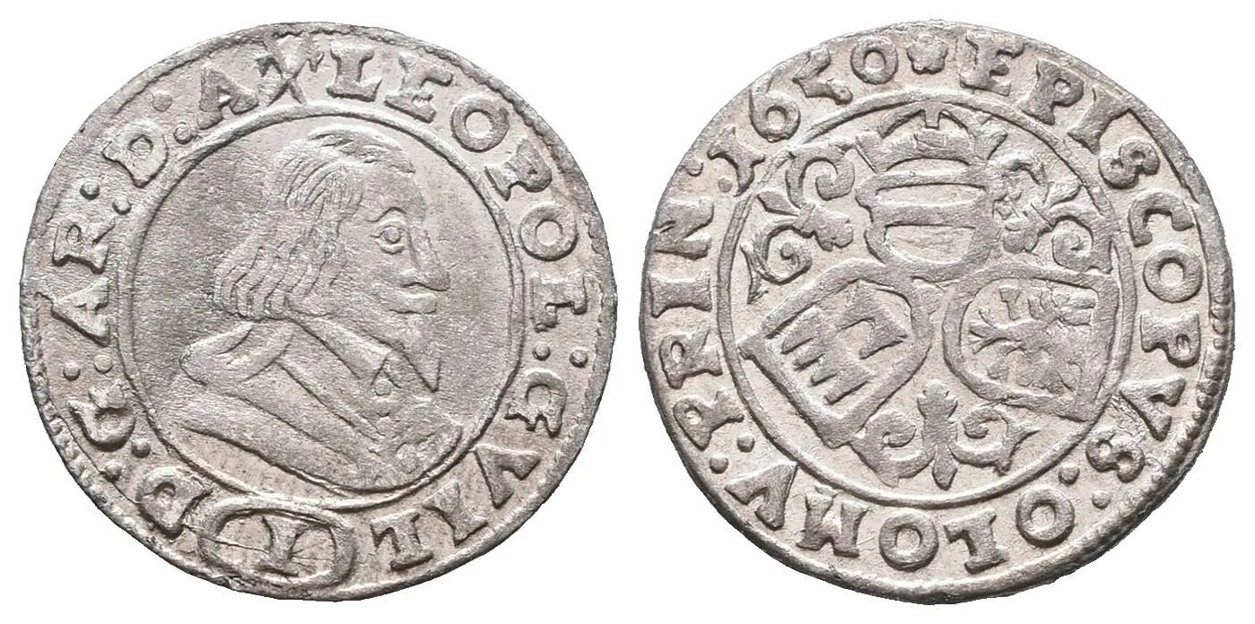 Olomouc - biskupství, Leopold Vilém, 1637 - 1662 — 1