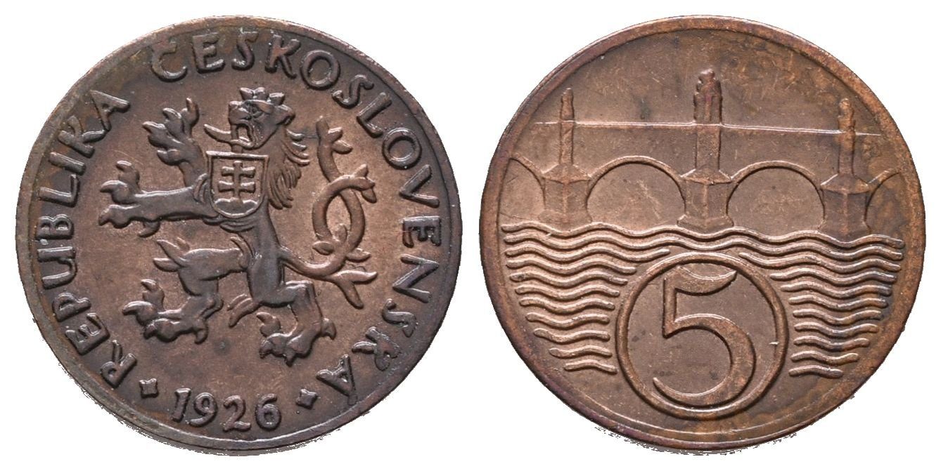 5 Haléř 1926