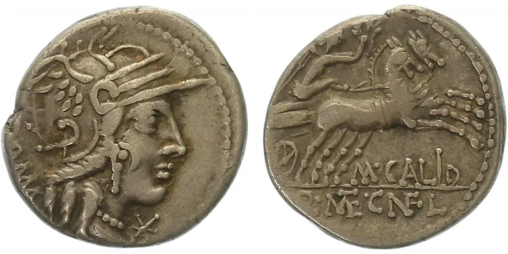 M. Calidius, Q. Caecilius, Metellus Nepos, Cn. Fulvius, 117 - 116 př. Kr. — 1