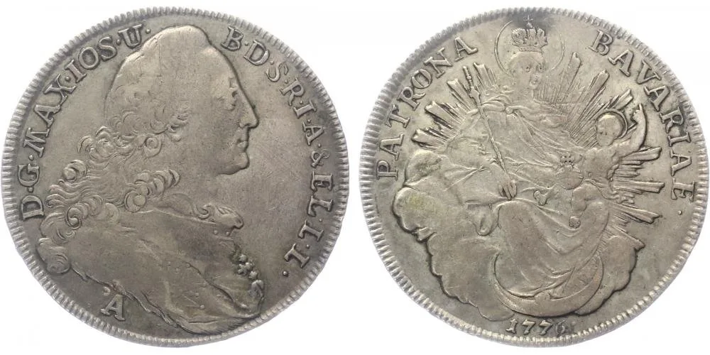 Bavorsko, Maximilian III. Josef, 1745 - 1777 — 1