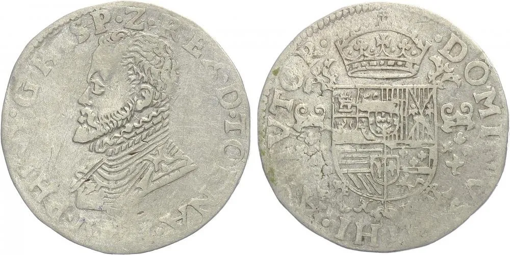 Nizozemí - Brabant, Philip II., 1555 - 1598 — 1
