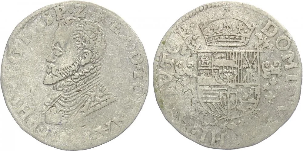 Nizozemí - Brabant, Philip II., 1555 - 1598 — 1