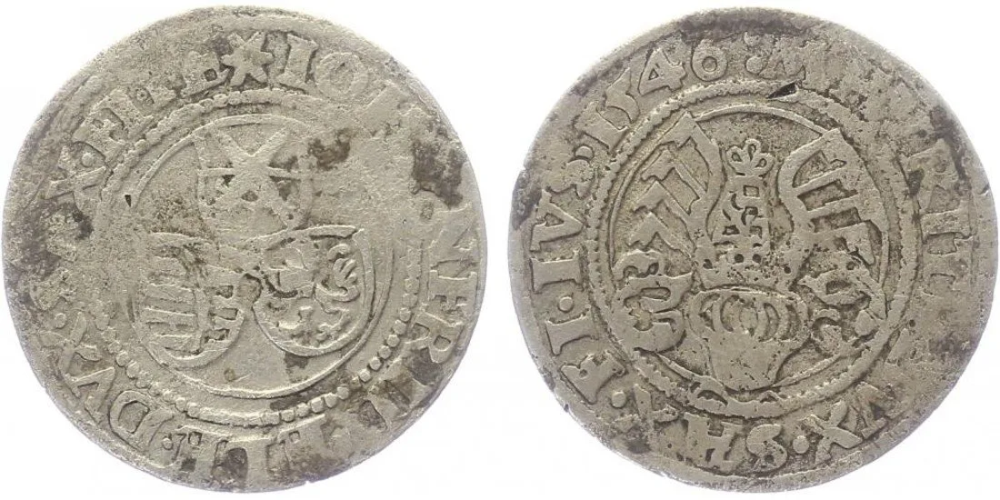 Sasko, Johann Friedrich a Moritz, 1541 - 1547 — 1