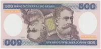 Brazílie, 500 Cruzeiros (1981-1985), P.200