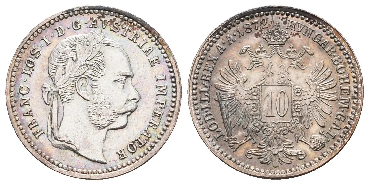10 Krejcar 1872