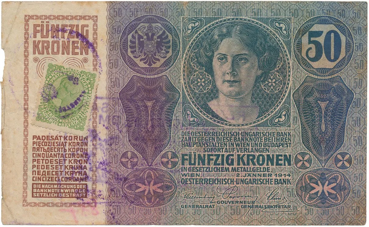 Razítkované R-U bankovky na Balkáně 1919-1921 — 1