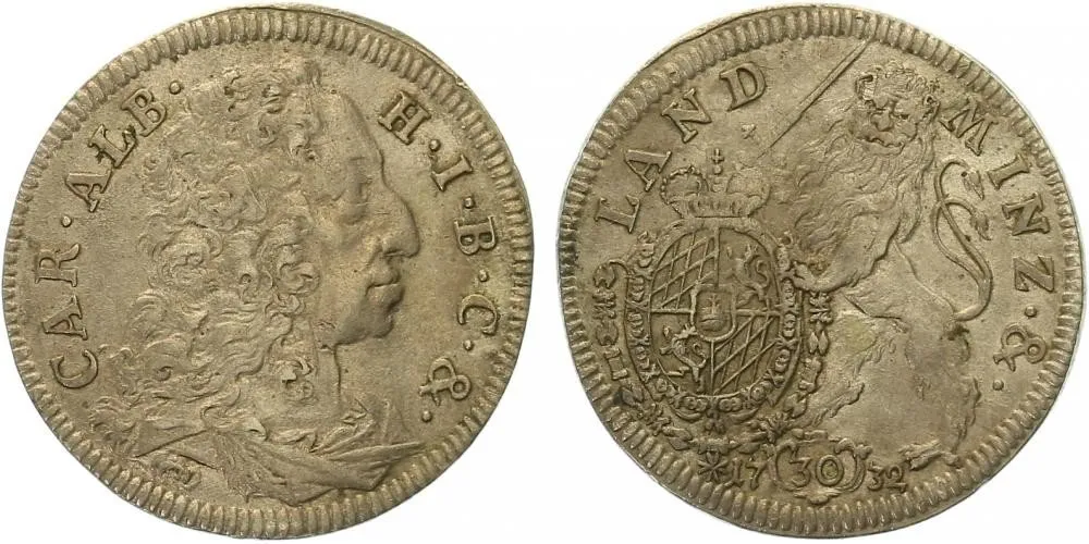 Bavorsko, Karl Albrecht, 1726 - 1744 — 1