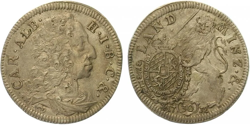 Bavorsko, Karl Albrecht, 1726 - 1744 — 1