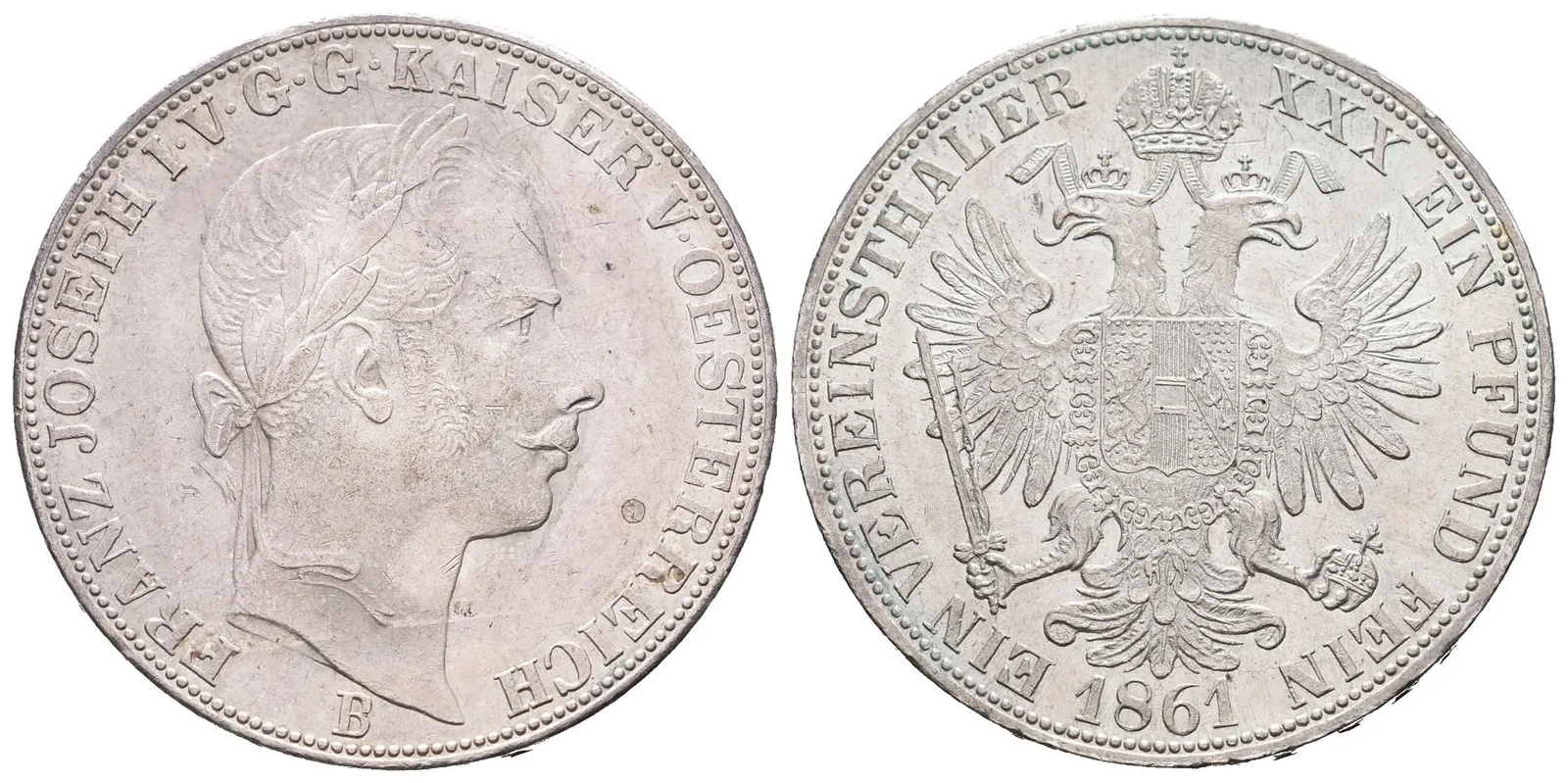 Tolar spolkový 1861 B