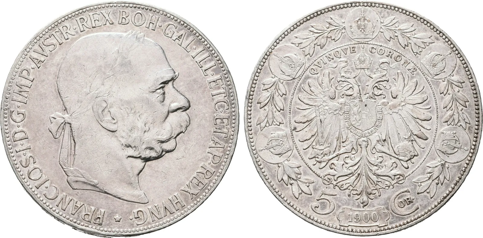 5 Koruna 1900