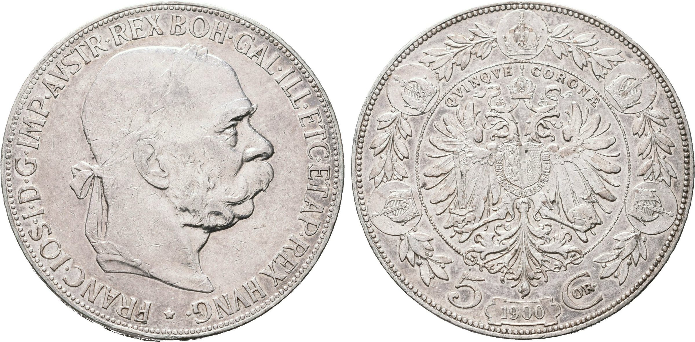 5 Koruna 1900