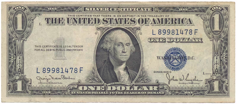 USA, 1 Dollar 1935D, Pick.416d