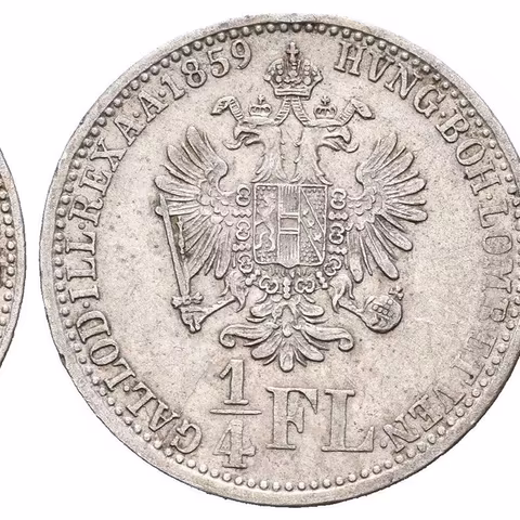 Rakouská a spolková měna, 1857 - 1892