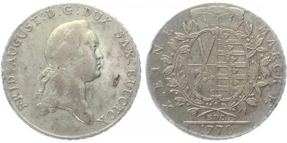 Sasko, Friedrich August III./I., 1763 - 1827 — 1