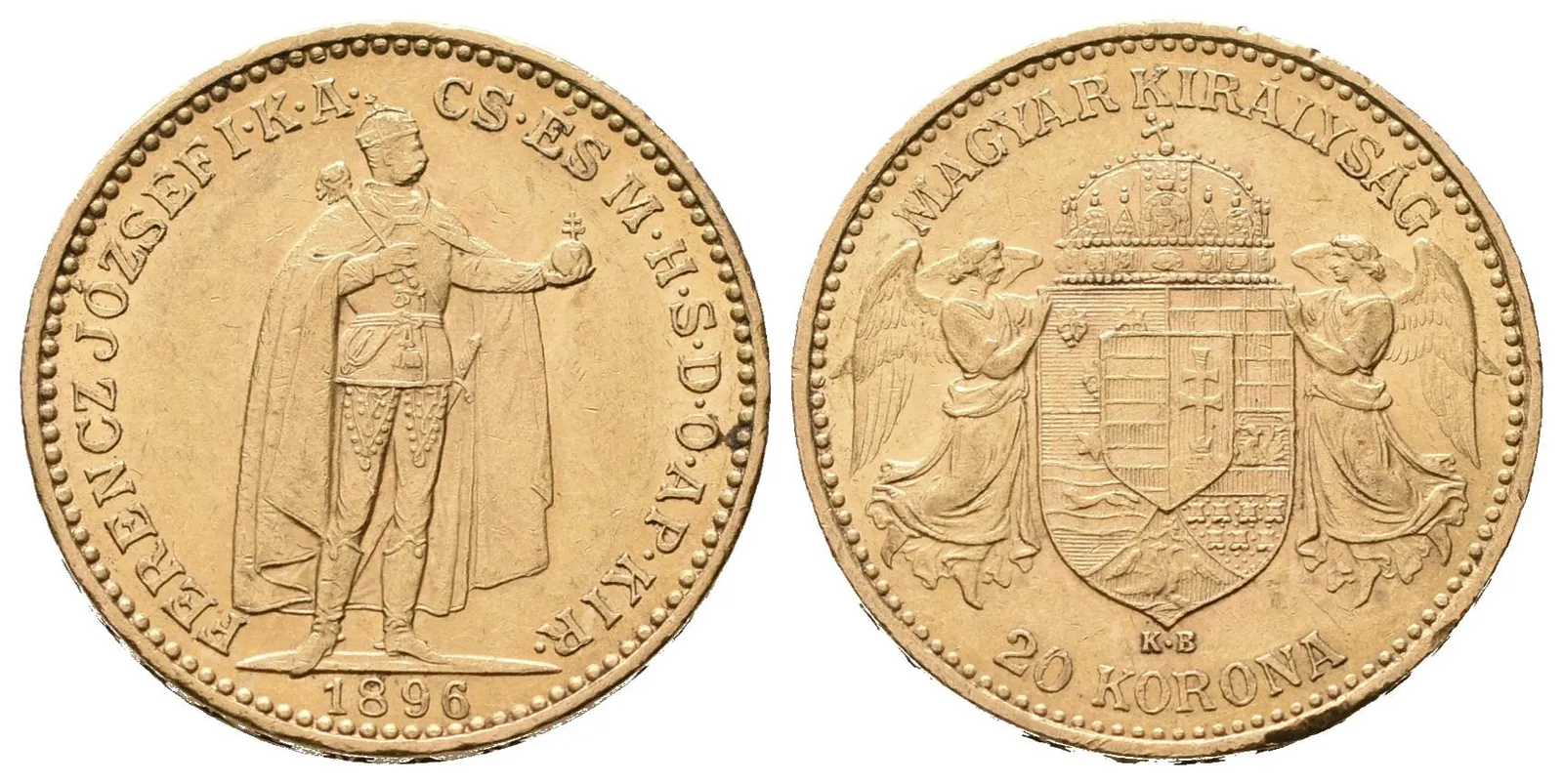 20 Koruna 1896 KB