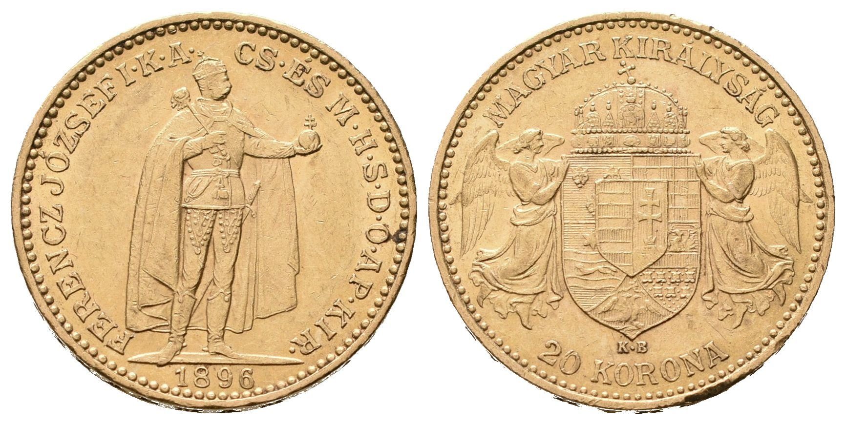 20 Koruna 1896 KB