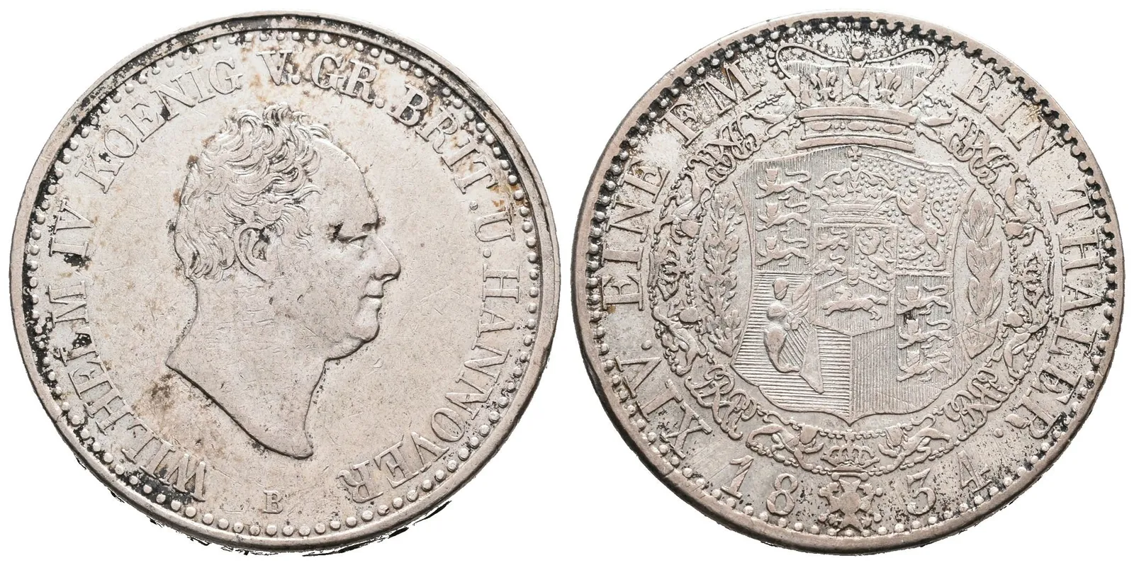 Hannover, Tolar 1834 B