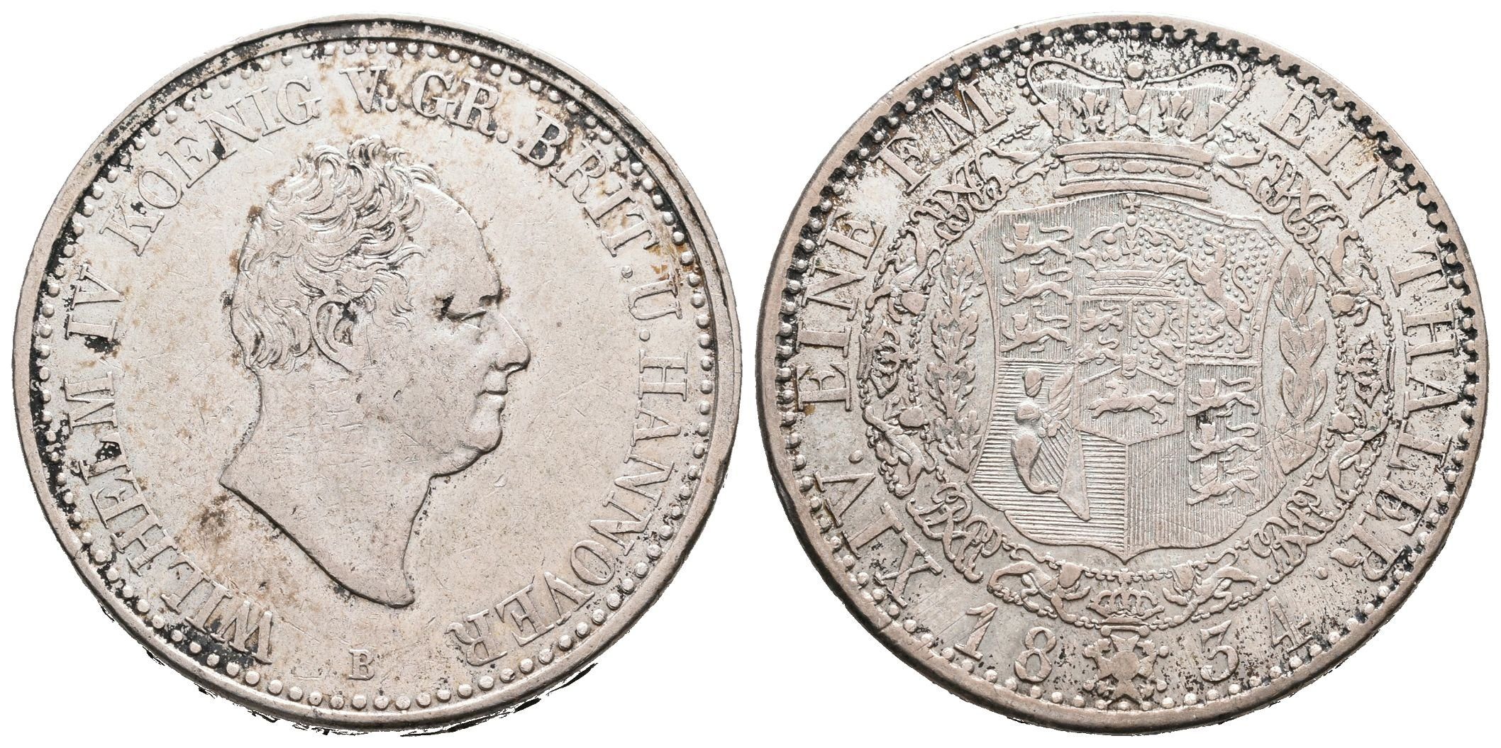 Hannover, Tolar 1834 B