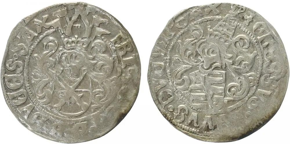 Sasko, Friedrich III., Johann a Georg, 1507 - 1525 — 1