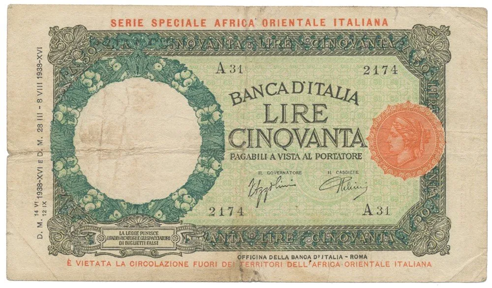 Italská východní Afrika - Italian East Africa — 1