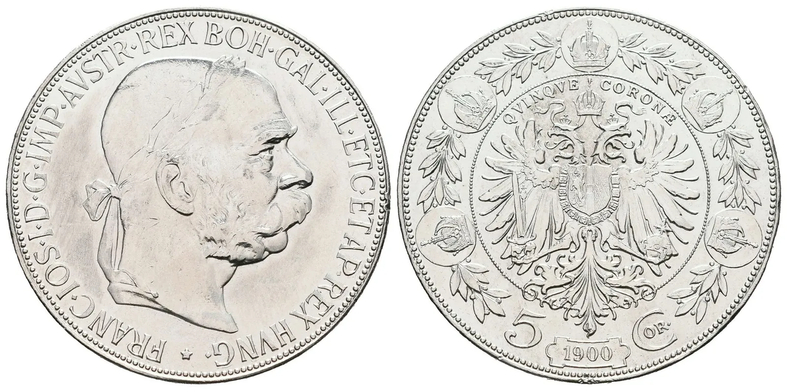 5 Koruna 1900