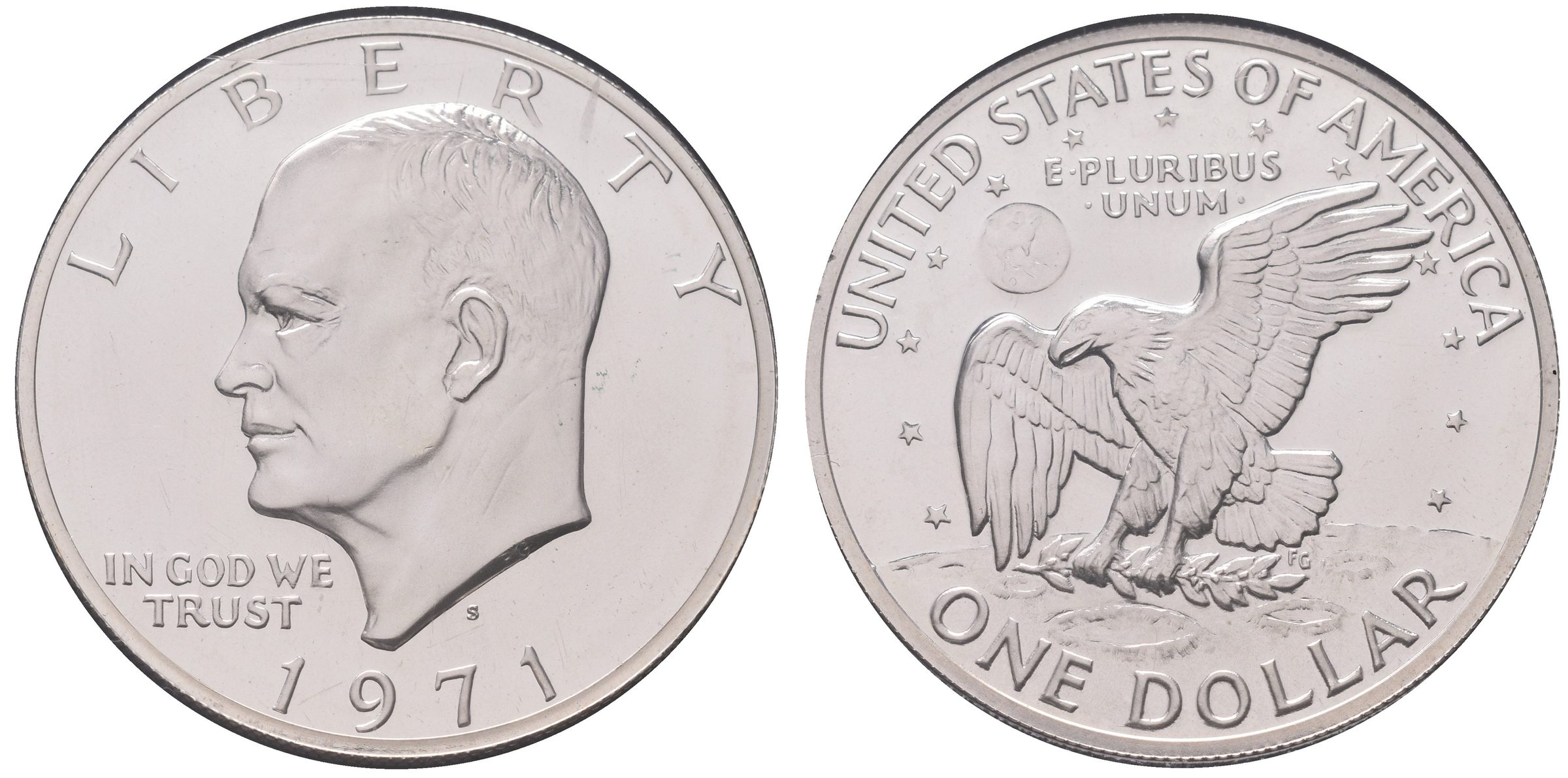 USA, 1 Dollar 1971 - Dwight D. Eisenhower
