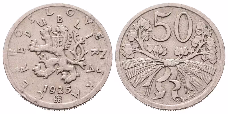 50 Haléř 1925
