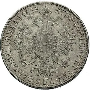 Rakouská a spolková měna, 1857 - 1892 — 1