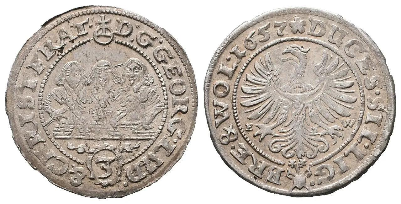 Lehnice - Břeh, Georg, Ludwig a Christian, 1639 - 1663 — 1