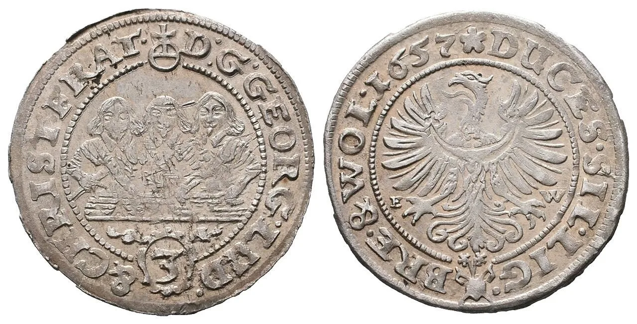 Lehnice - Břeh, Georg, Ludwig a Christian, 1639 - 1663 — 1