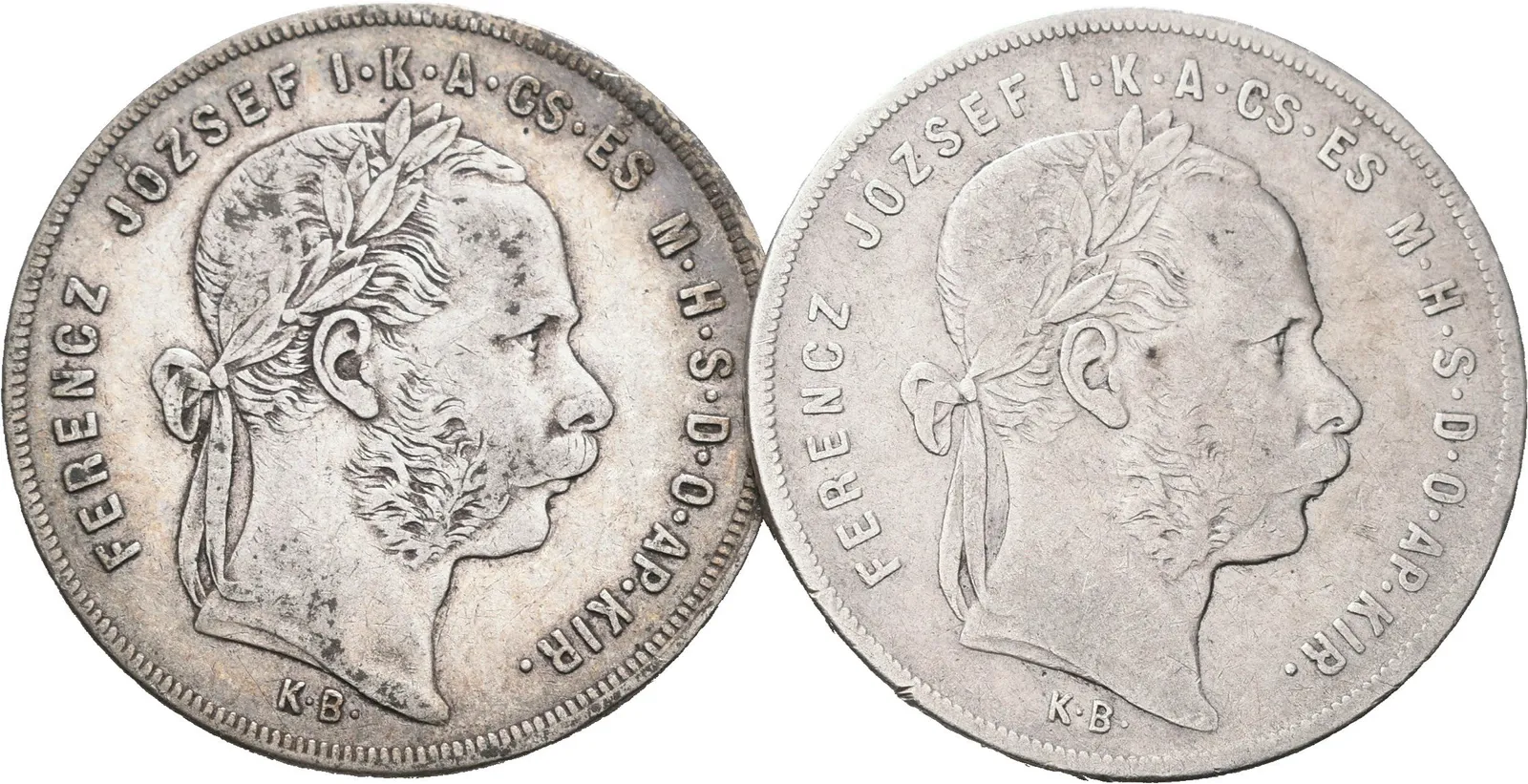 Zlatník 1878 + 1 879, lot 2 kusů