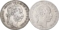 Zlatník 1878 + 1 879, lot 2 kusů