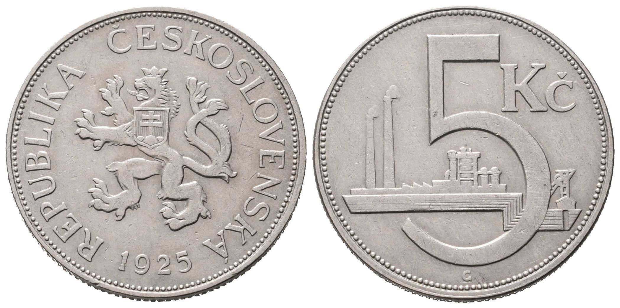 5 Koruna 1925